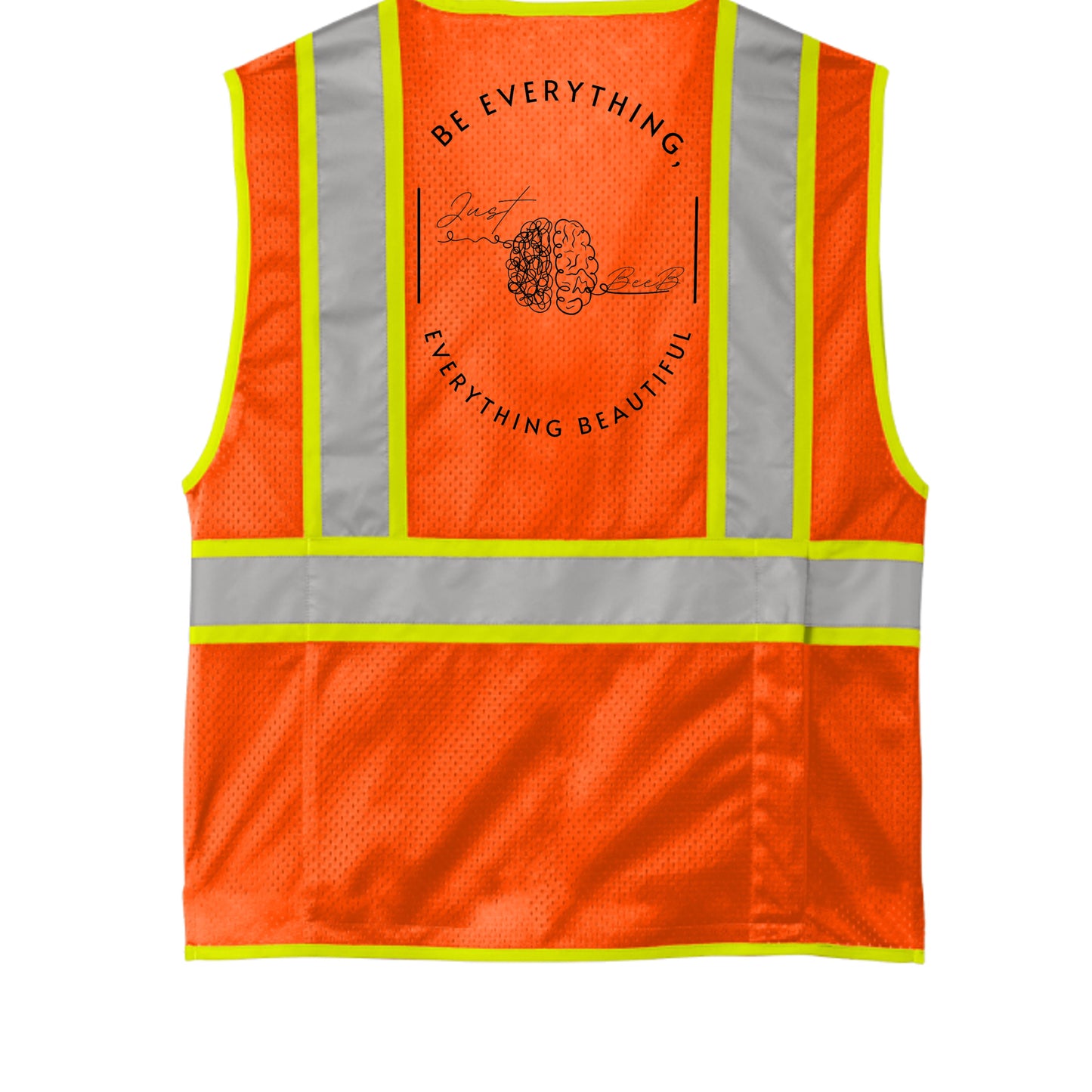 Safety Orange - CSV105 - BACK